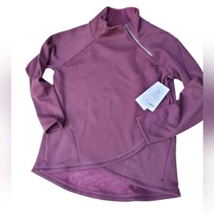 Athleta Kozy Karma Asym Pullover XL